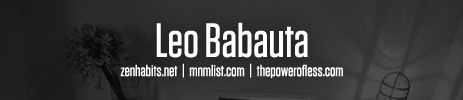 Leo Babauta Leo Babauta