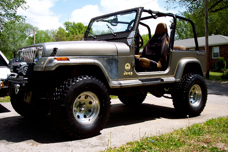 Champ. A 1990 Lifted YJ