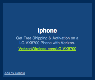 Verizon Sells the iPhone?
