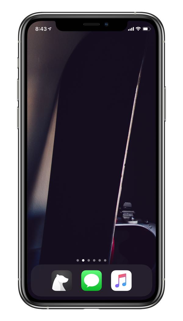 A Blank iPhone First Home Screen – Shawn Blanc